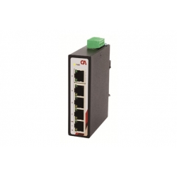 Switch przemysłowy Ethernet niezarządzalny, 5 portów, CETU-0500