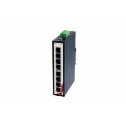 Switch przemysłowy Ethernet niezarządzalny, 8 portów, rozszerzona temp., ETU-0800-T