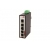 Switch przemysłowy Ethernet niezarządzalny, 5 portów, antykor. CETU-0500-CP