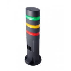 Kolumna LED,  3 kolory (RYG), buzzer, św. migowe, montaż bezpośredni, LD6A-3DZQB-RYG