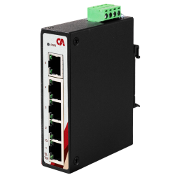 Switch przemysłowy Gigabit Ethernet niezarządzalny, 5 portów, CEGU-0500
