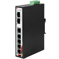Switch przemysłowy Ethernet niezarządzalny, Gigabit, 7 portów, 2 SFP, EGU-0702-SFP-T